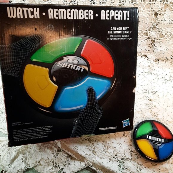 Simon says electronic toy game Hasbro NIB & mini hand held - Picture 4 of 4